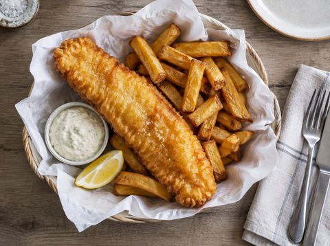 Beer-Battered Fish & Chips